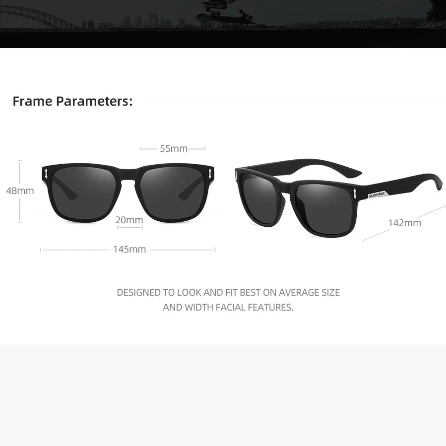 GEUSSKISR Brand New Polarized Sunglasses Men Women Sun Glasses Driving Fishing Eyewear Outdoor Sport Cycling Running Shades