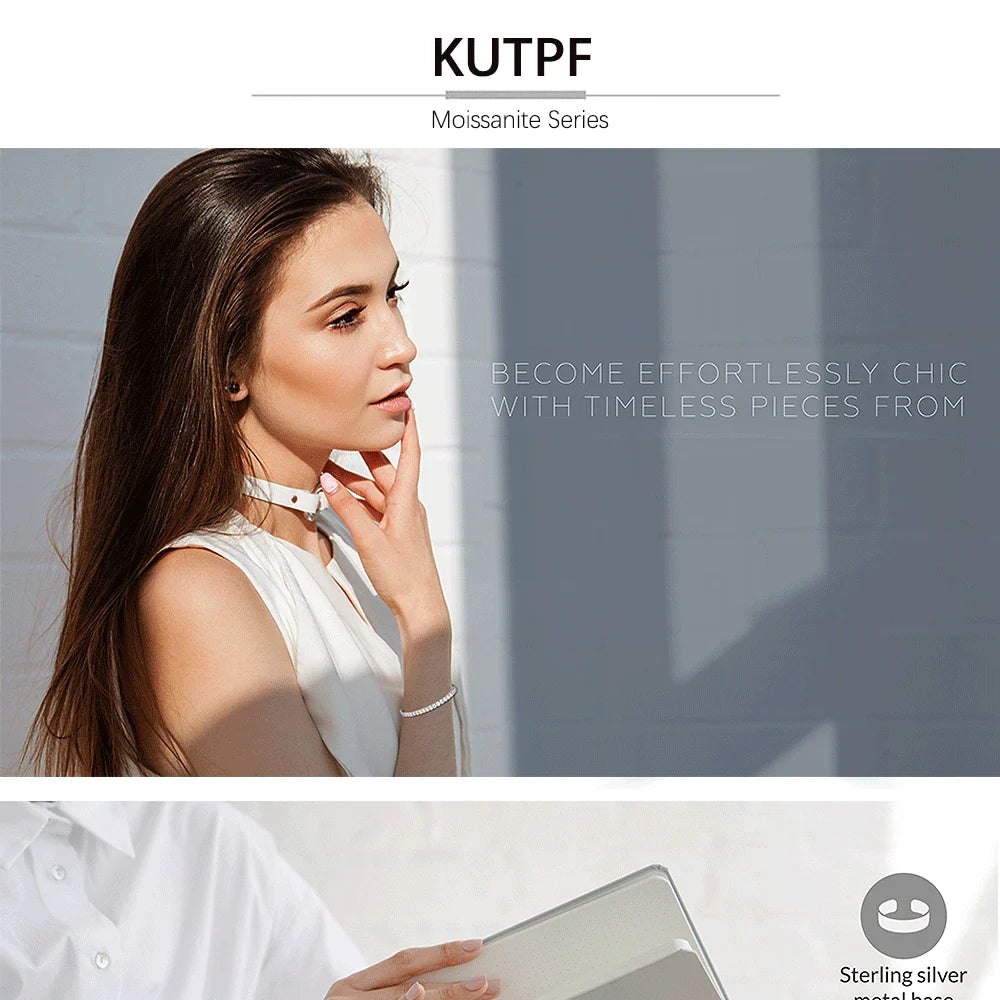 Real Moissanite Tennis Bracelet for Women Men 2.5-6.5mm Lab Diamond Bangle with Certificates 925 Sterling Silver Fine Jewelry