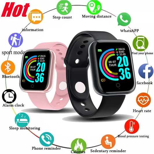 Smart Watch Women Waterproof Wristwatches Men Smartwatch Electronic Clock