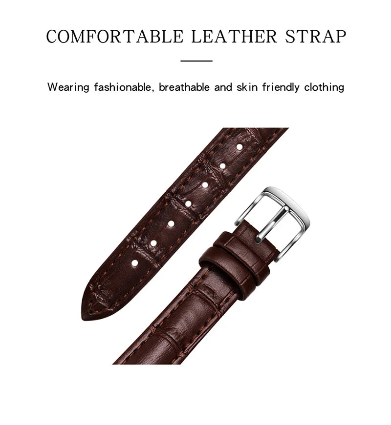 SANDA 1116 Quartz Watch Women Elegant Design Watches Rectangle Dial Waterproof Steel Leather Business Ladies Wristwatches Gift