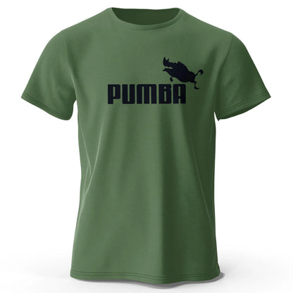 Joke The Pumba Printed Men's T-Shirt 100% Cotton Oversized Funny Graphic Tees for Men Summer Tops