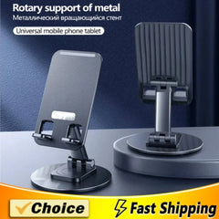 Portable Aluminum Alloy Desk Tablet Phone Holder Bracket Folding Stand For iPhone