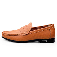 Plus Size Men Loafers Slip On Leather Casual Shoes For Men Moccasins