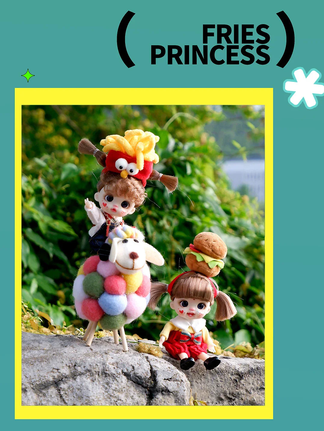 bjd doll Dolls for girls Labbu doll pocket mini blyth girl Doll Barbi cry Baby Rainbow Ball jointed doll Mobile phone Decoration