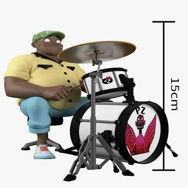 Gorillaz Band Action Figure Rock Band Member Figurine 2d Noodle Murdoc Russel Model Doll Figures Toys For Children Gifts