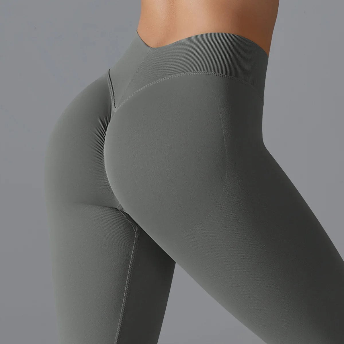 Workout Running Pants Seamless Bubble Butt Fitness Leggings Workout Outfit For Women