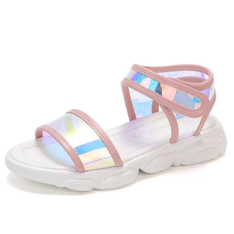 New Summer Children's Sandals Girls Soft-soled Non-slip Children's Baby Shoes Children's Beach Sandals for Girl