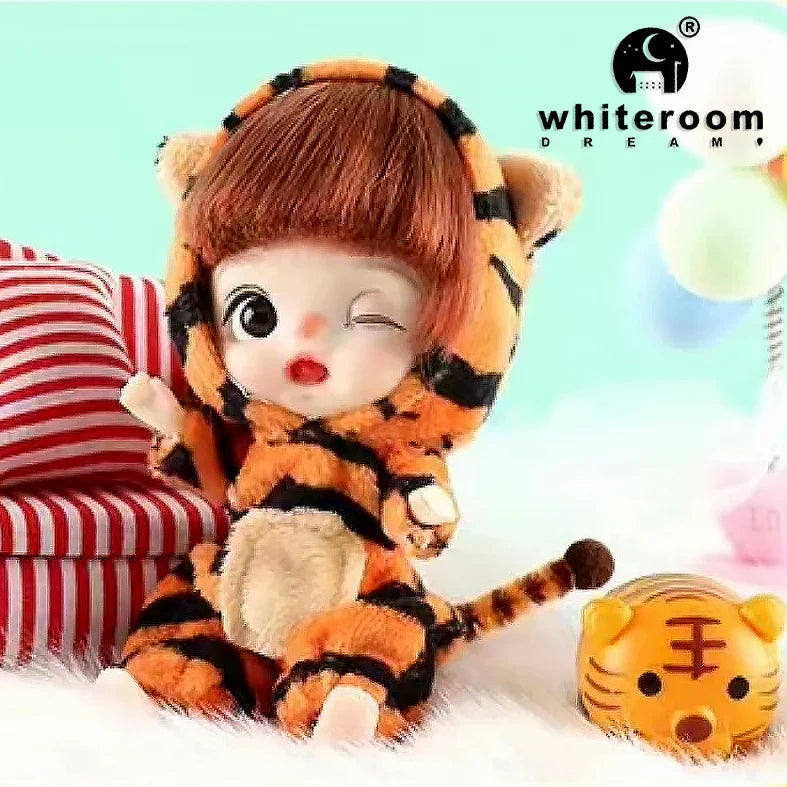 Ob11 Bjd Doll Accessories Bed Bodysuit Obitsu 11 Clothes Dolls For Girls Boy Toys Baby Kawaii Anime Toy items Pajama Miniature