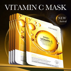 10pcs Vitamin C Niacinamide Retinol Face Mask Moisturizing Brightening Firming Hydrating Facial Masks Korean Skin Care Cosmetic