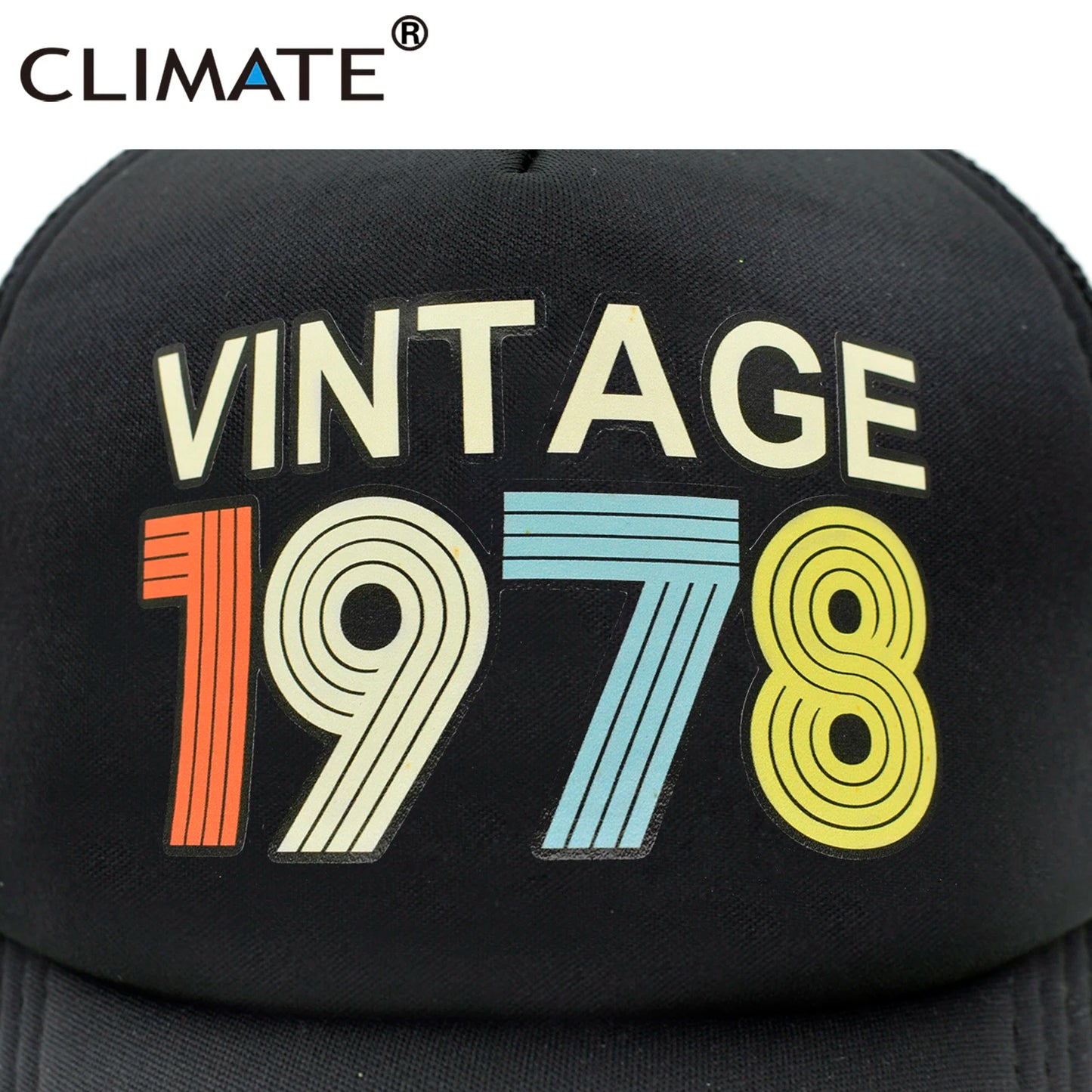 Vintage 1978 Cap 1978 Vintage Trucker Cap Men Retro 40th Birthday