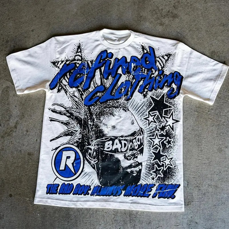 Bad Boy Graphic Print Cotton T-Shirt casual and comfortable suitable for both men and women graphic t shirts