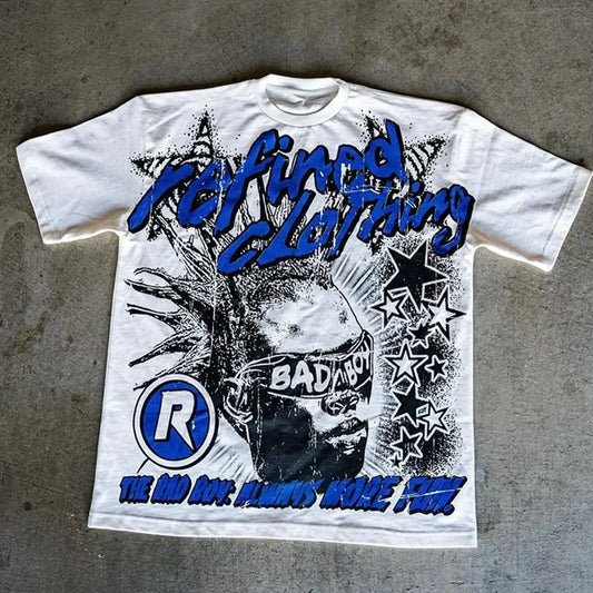 Bad Boy Graphic Print Cotton T-Shirt casual and comfortable suitable for both men and women graphic t shirts