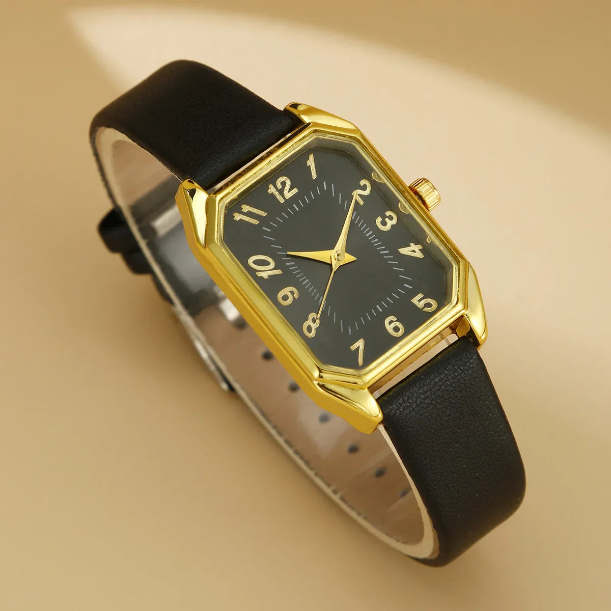 6/5/1PCS Luxury Fashion Square Women's Watches Brand Ladies Quartz Wristwatch Jewelry Set Classic Simple Watch Relógios Feminino