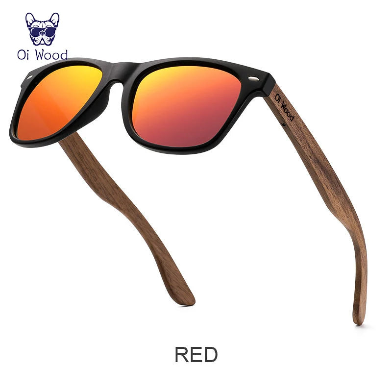 Sunglasses Men Polarized Fashion Sun Glasses Original Wood