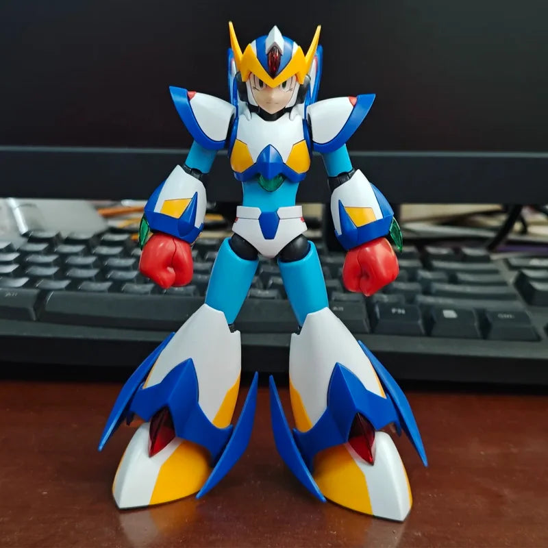 Rockman KP701 X Fifth Form Falcon Armor Model Kit Action Figures Desktop Ornament Doll Mega Man Boy Toy Gift Collectible