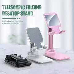 T9 Metal Desktop Tablet Holder Table Cell Foldable Extend Support Desk Mobile