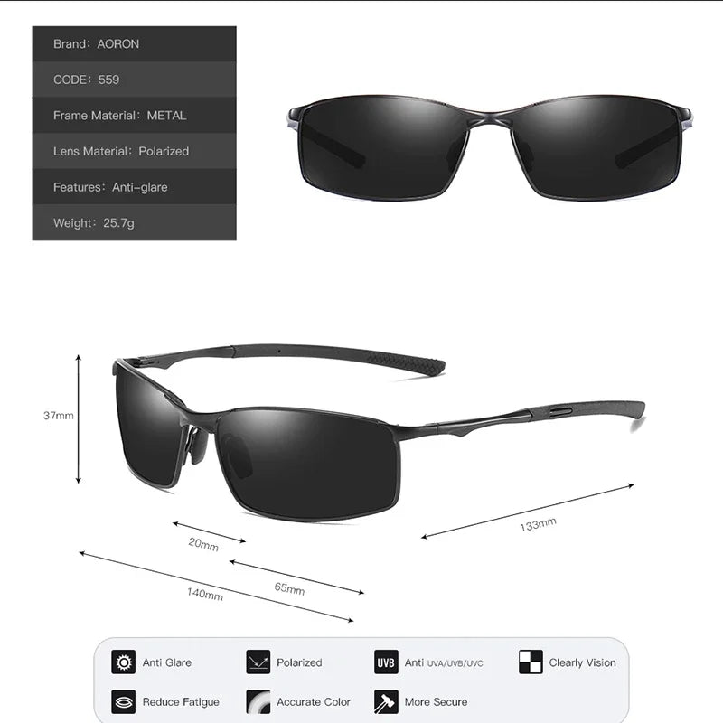 Sunglasses Mens/Women Driving Mirror Sun Glasses Metal Frame Goggles