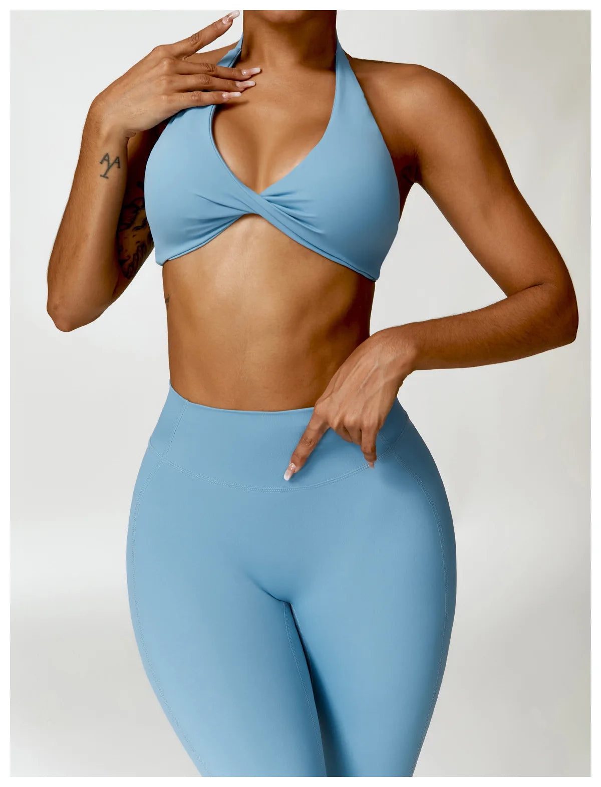 Women High Waist Yoga Pants Fitness Legging Workout Training Tights Running Pants