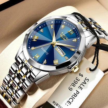 LIGE Fashion Quartz Wristwatches Casual Sport Military Watch For Women Top Brand Luxury Waterproof Watch Ladies Relogio Feminino