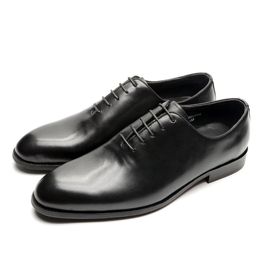 Classic Handmade Mens Dress Shoes Business Office Lace-Up Genuine Leather