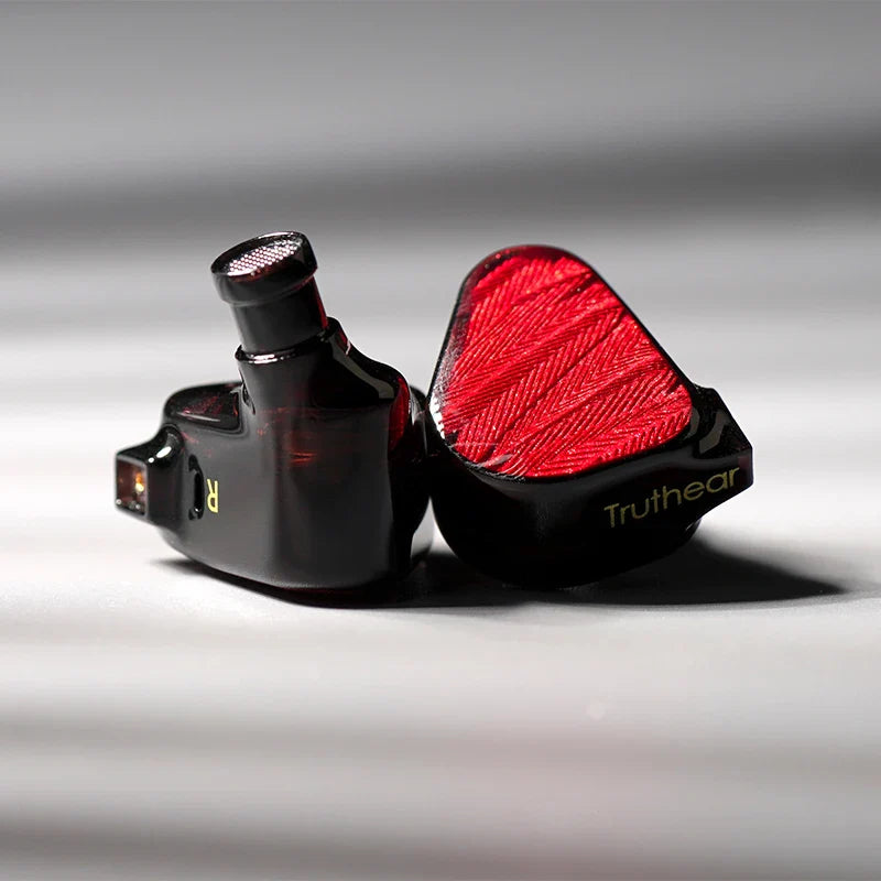 TRUTHEAR x Crinacle ZERO:RED earphone Dual Dynamic Drivers In Ear Headphone with 0.78 2Pin Cable