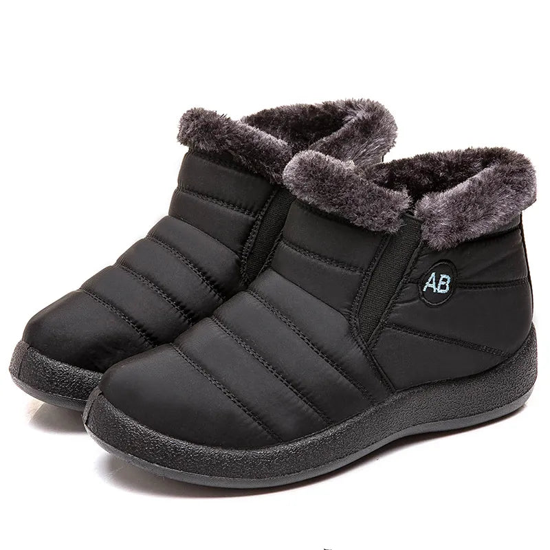 Women Boots Watarproof Ankle Boots For Winter Shoes