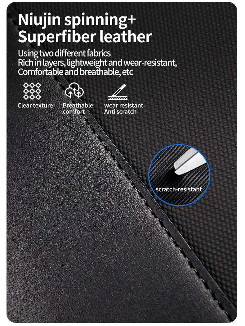Fenruien Business Waterproof Backpacks USB Charging Men Backpack Fit 15.6 Inch Laptop Travel 35L Large Capacity Backpack