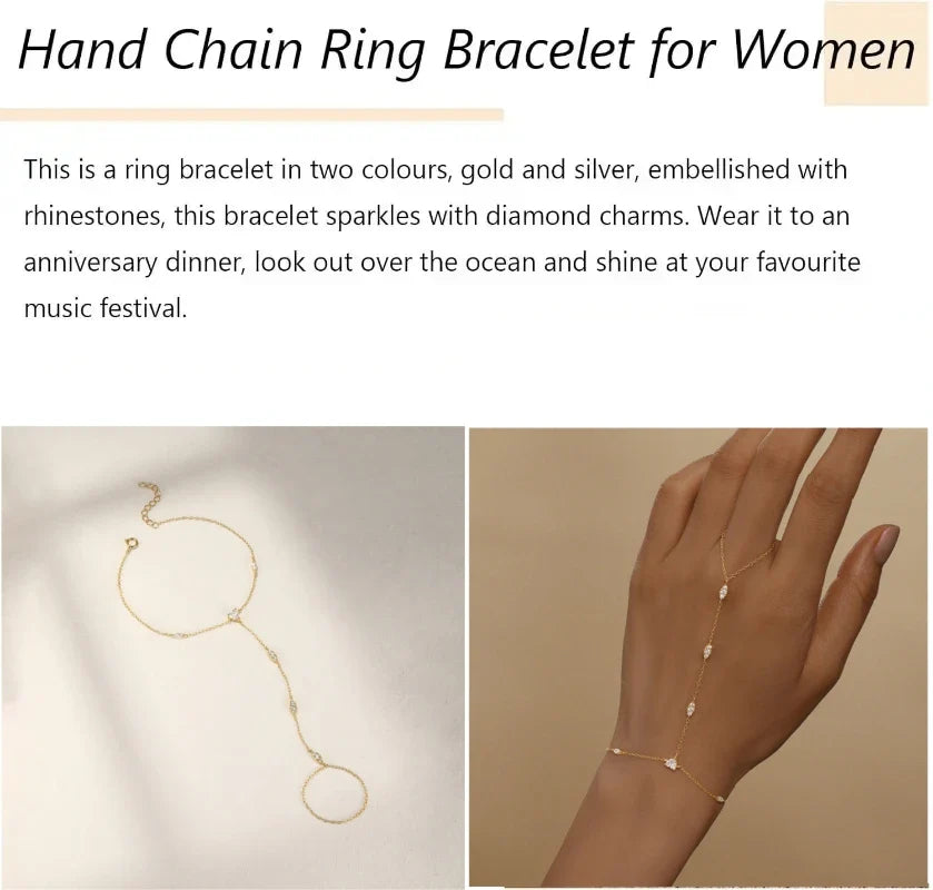 ROXI 925 Sterling Silver Evil eyes Blue/White Zircon Bracelet With Finger Design For Women Hand Chain Bracelet Party Jewelry