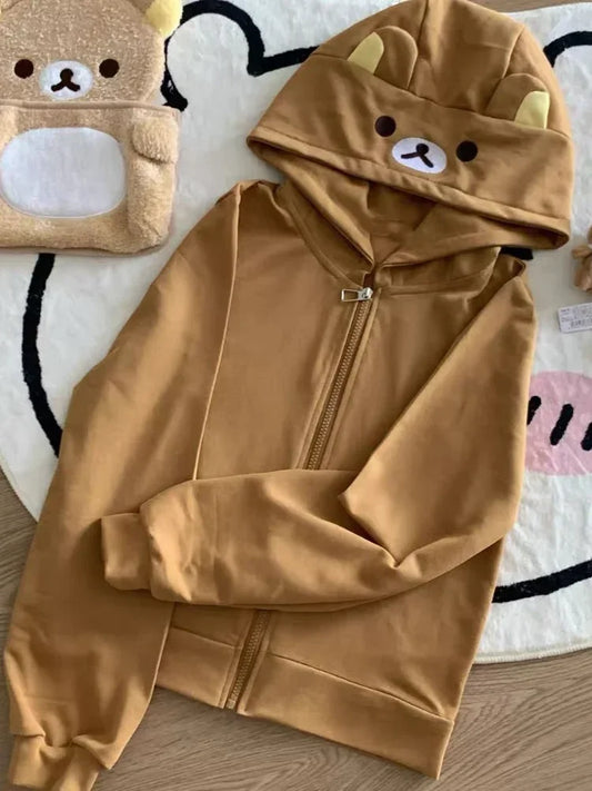 Y2k Harajuku Streetwear Hoodies Women Japanese Style Kawaii Sweet