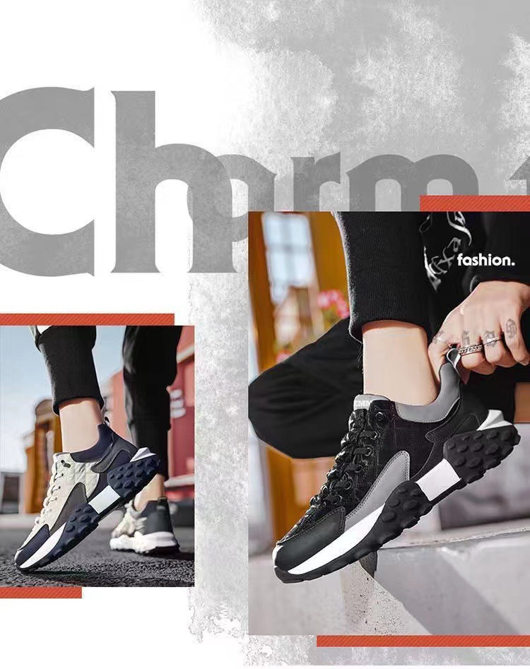 Men Casual Sneakers Fashion Non-slip Outdoor Casual Shoes Man