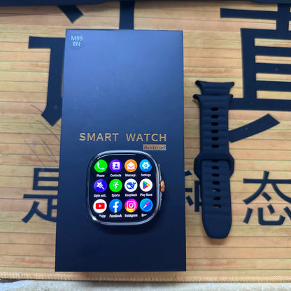 M99 Smartwatch 5G With 2.4inch Amoled Screen 900W Rotating Camera WIFI GPS Position Compass NFC Bluetooth 1024GB Smart Watch
