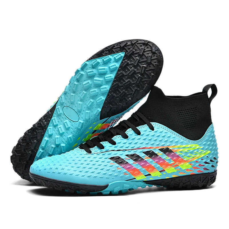 Men's Sneakers Soccer Shoes Football Boots Cleats Breathable Training Match