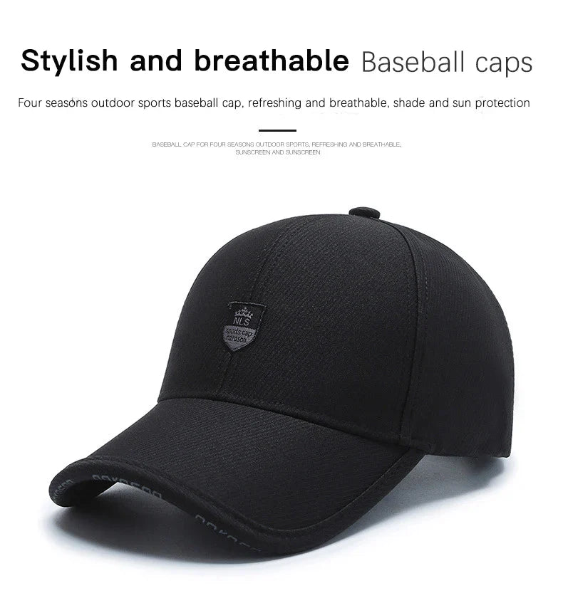 Middle-Aged And Elderly Hats, Men's Baseball, Spring And Autumn Tides, Fashionable Dads, Foreign And Versatile, Sunshade Caps