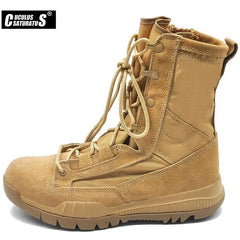 Military Combat Boots Men Ankle Boot Hunting Trekking Camping Mountaineering Shoes