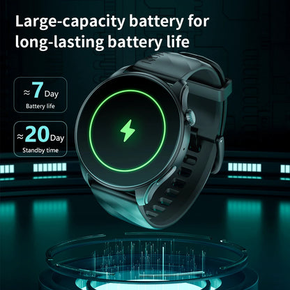 KUMI GW3 Pro Smartwatch 1.43" AMOLED IP68 Waterproof Bluetooth 5.2 Fitness Tracker Heart Rate Blood Oxygen Monitor