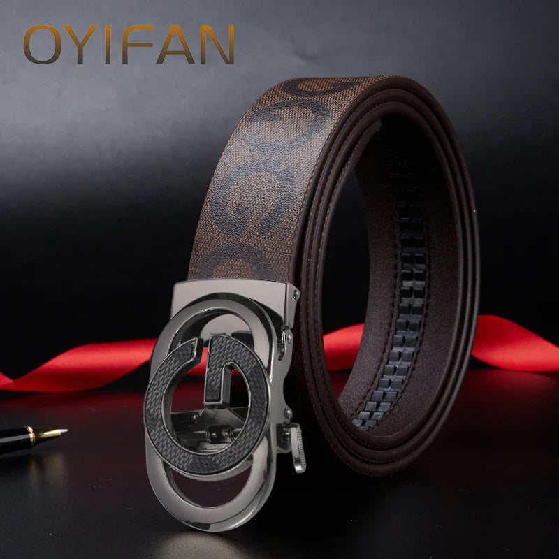 High Quality Designers Business Mens belt Luxury Brand Famous Male brand Belts Buckle Genuine Leather Belt for men jean