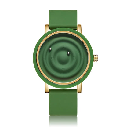 Personalized fashionable floating magnetic pointer free ball bearing creative simple waterproof quartz watch student women men