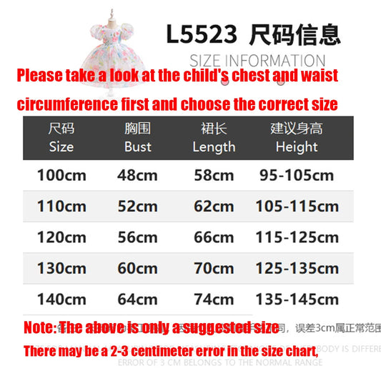 Child Evening Flower Pageant Vestidos Girls Princess Dress