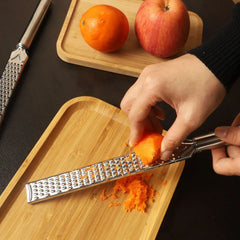 Handheld Cheese Grinder Stainless Steel Garlic Grater Vegetable Fruit Grinder Lemon