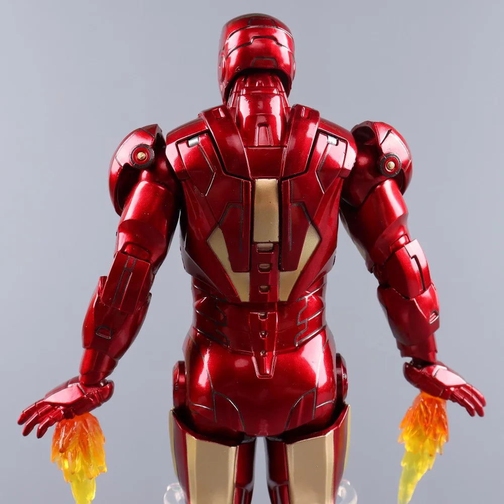 ZD Toys Iron Man Action Figure Joint Movable MK1 MK3 MK6 MK7 MK42 MK45 MK50 MK85 MK17 MK33 MK39 Adult Collection Figure Gift