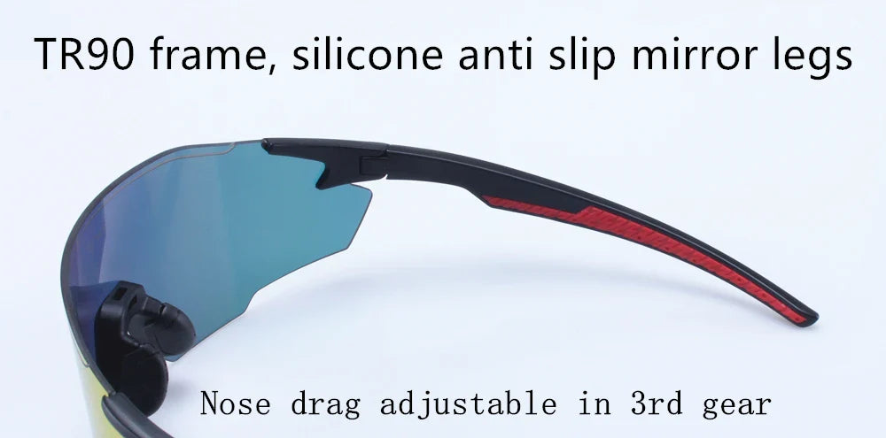 NRC Men Cycling Sunglasses UV400 TR90 Sports Bicycle Glasses MTB Mountain Bike Fishing Hiking Riding Eyewear for Women sport