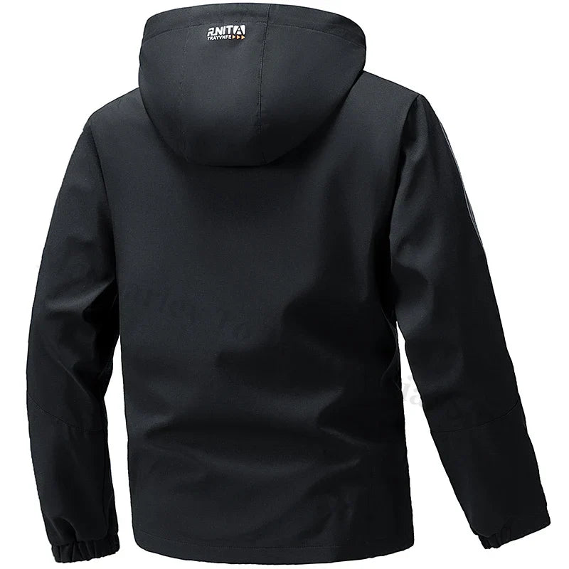 Men's Tracksuit Sets Autumn 2025 Fashion Sportswear Two Piece Sport Suit Jacket+Sweatpants Sweatsuit Men Sports Windproof Suit