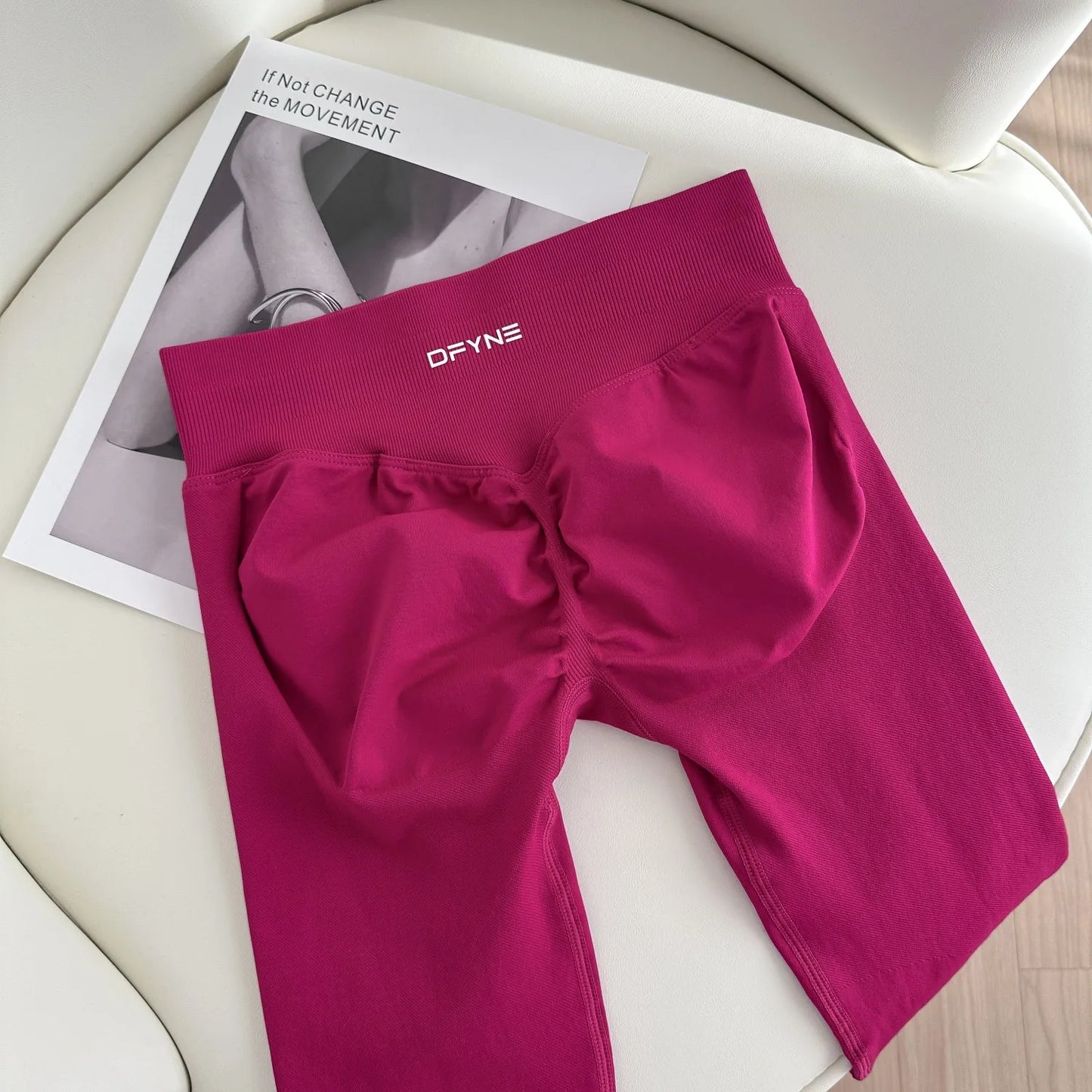 Dfyne Impact Leggings Seamless Gym Clothing for Women Push Up Leggings