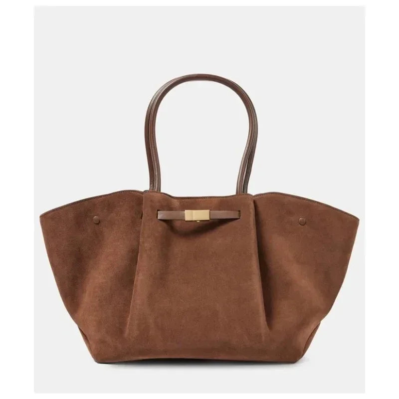 Tote Bag Commuting Retro One-shoulder Hand-held Armpit Bag for Women