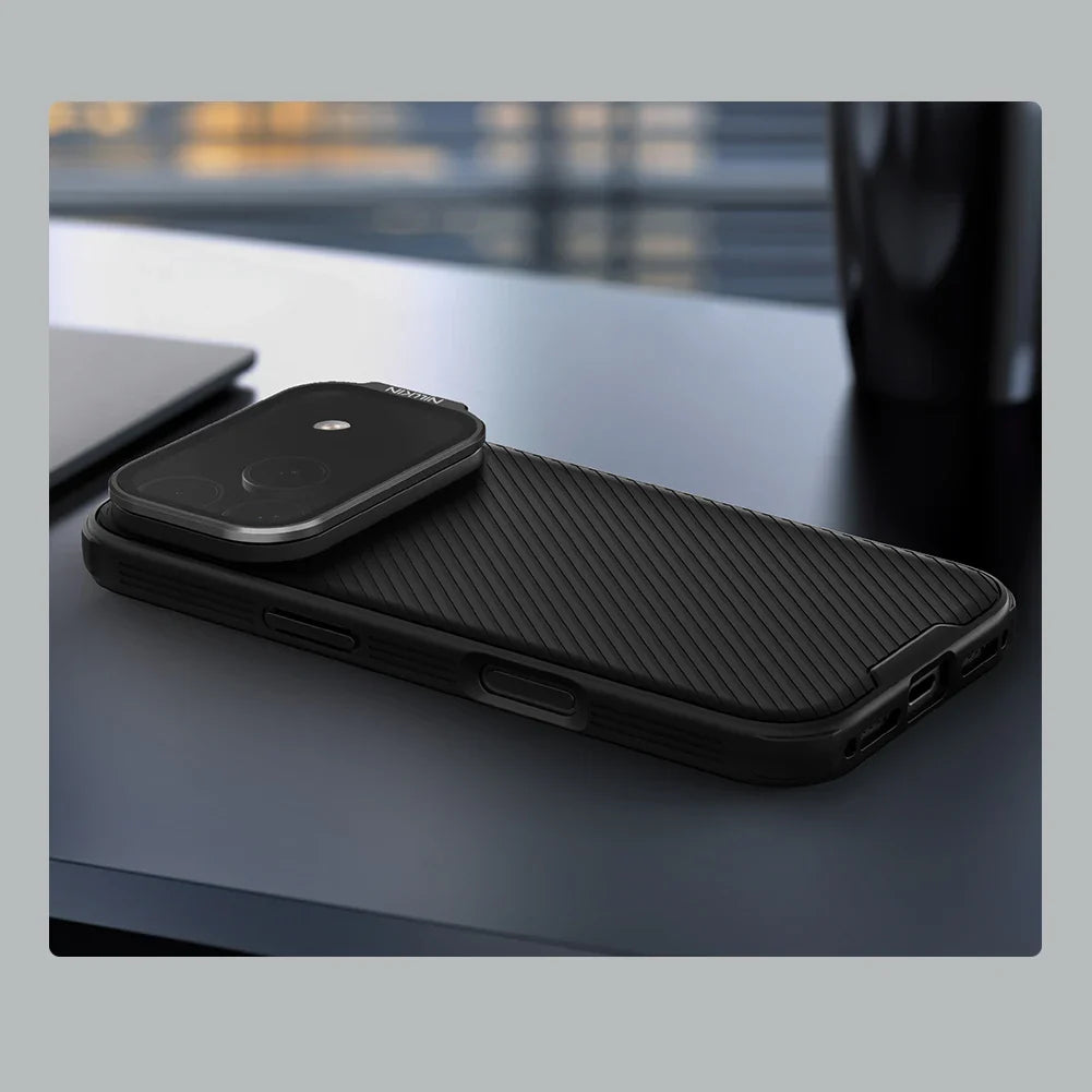 NILLKIN For iPhone 17 Pro Max MagSafe Case Shockproof Luxury Magnetic Case For iPhone17 Pro With Camera Protective Cover