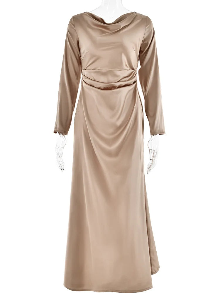 Formal attire Dresses: Long Sleeve Women's Dress Party Club Evening Dress