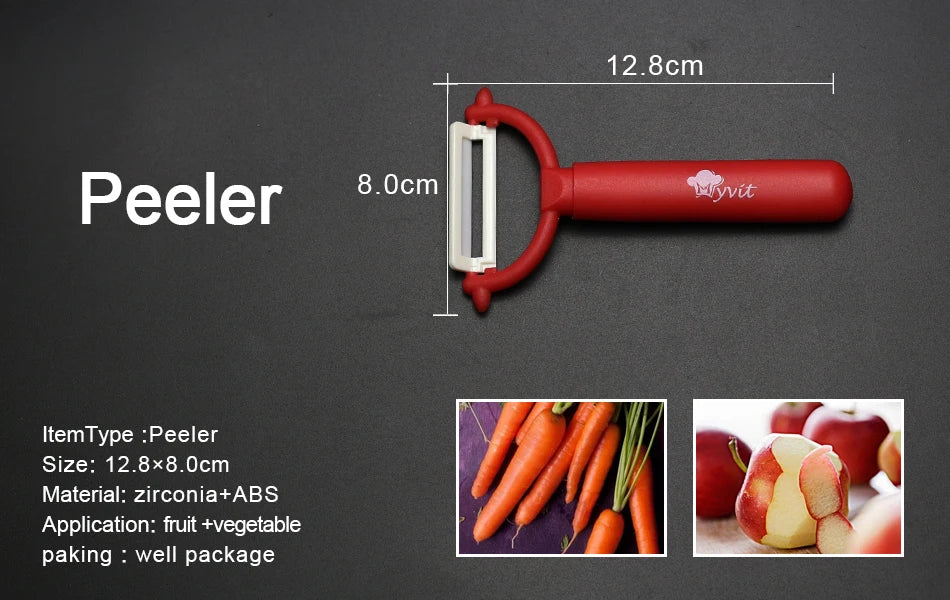 Ceramic Knife Set for Kitchen Professional Ceramic Knife 3 4 5 6 Inch Fruit Rust Proof