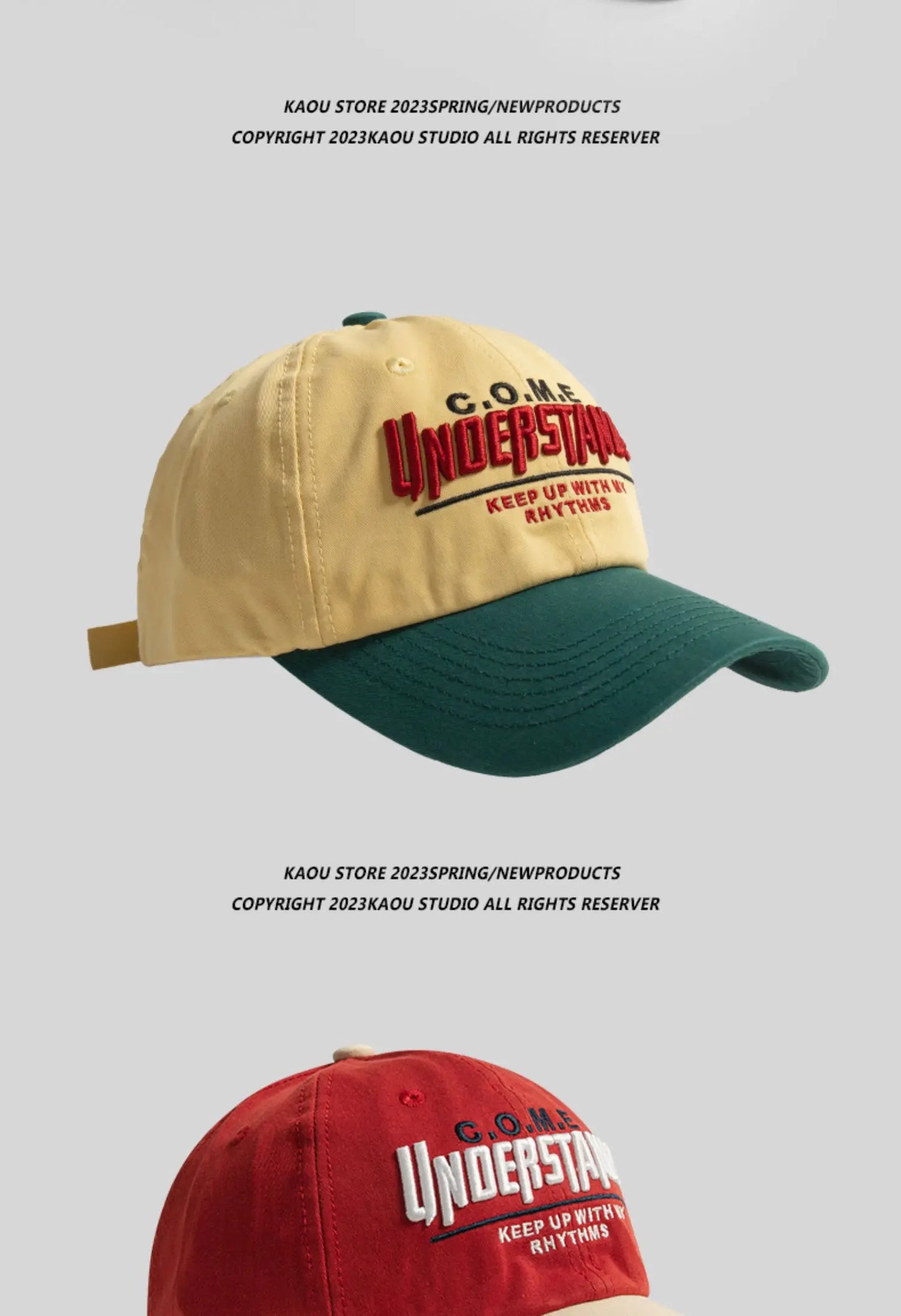 Spring and Summer New Peaked Cap Women's All-Match Embroidery Contrast Color Baseball Cap Men's and Women's Sports Fashion Cap