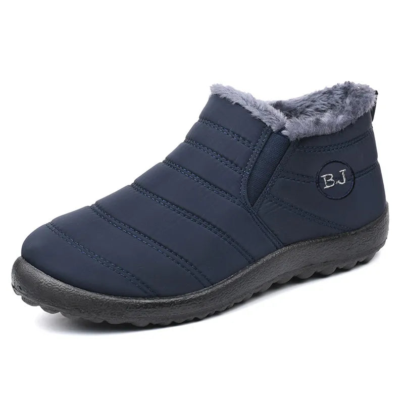 Women Boots Snow Fur Women Shoes Platform Slip On Shoes Woman Ankle Boots