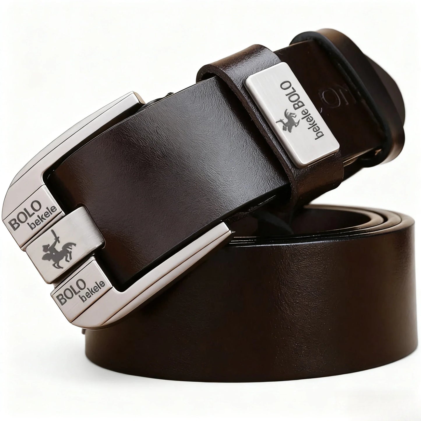 Famous Cowskin Luxury Brand Designer High Quality Alloy Pin Buckle Belts for Jeans Original Real Genuine Leather Belt for Men